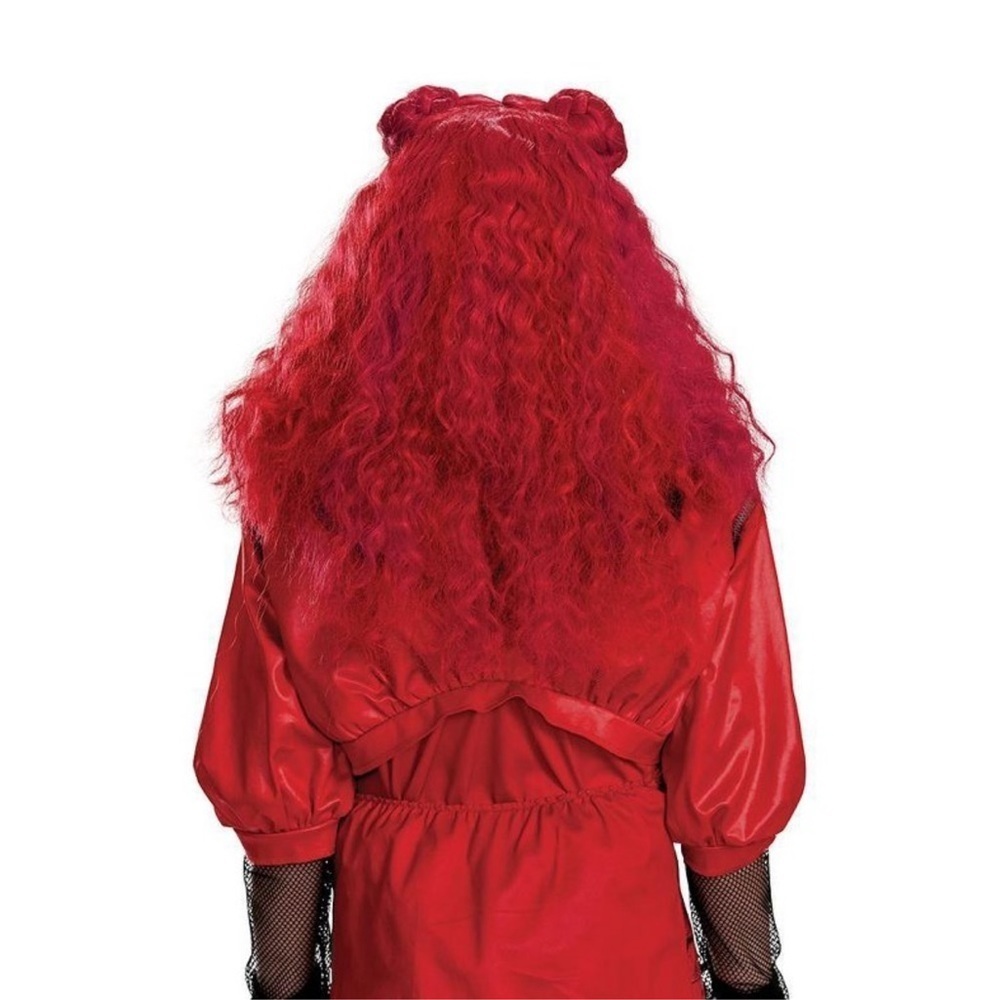NWT Disney Descendants Red Wig Halloween Costume Accessory - Picture 2 of 7